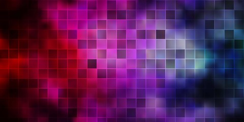 Dark Pink, Green vector background in polygonal style.