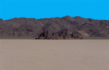 Racetrack Playa in Death Valley National Park, California USA