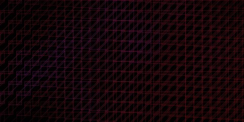 Dark Pink vector pattern with lines. Gradient abstract design in simple style with sharp lines. Template for your UI design.