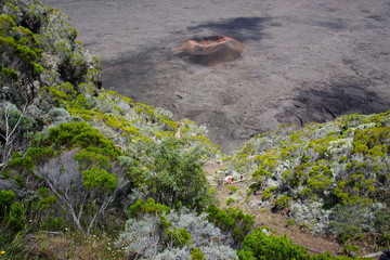 cratère Formica Léo  - piton de la fournaise (île de la Réunion)