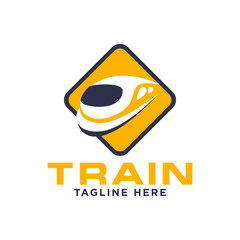 Obraz premium Speed Train logo Design Inspiration
