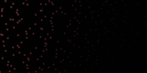 Dark Pink, Red vector pattern with abstract stars. Decorative illustration with stars on abstract template. Pattern for wrapping gifts.