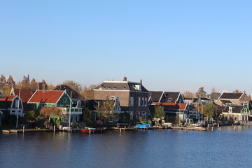 Fototapeta na wymiar houses in netherlands