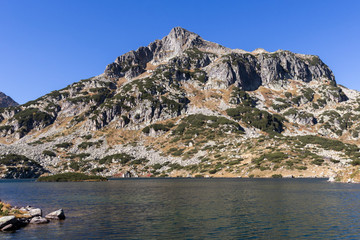 Landscape of Popovo Lake, Pirin Mountain, Bulgaria