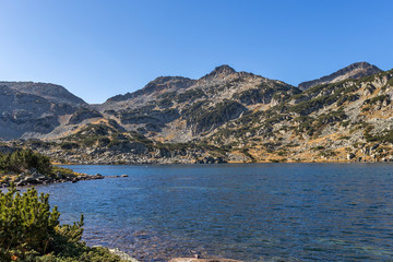 Fototapeta premium Landscape of Popovo Lake, Pirin Mountain, Bulgaria