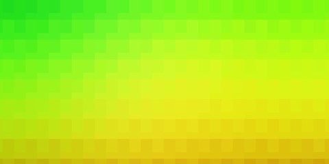 Light Green, Yellow vector template in rectangles. Illustration with a set of gradient rectangles. Best design for your ad, poster, banner.