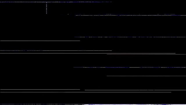 Glitch noise static television VFX. Visual video effects stripes background, tv screen noise glitch effect. Video background, transition effect for video editing real