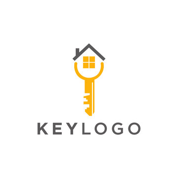 Key Logo Template Design Vector Illustration