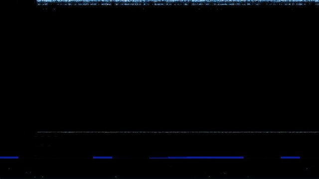 Glitch noise static television VFX. Visual video effects stripes background, tv screen noise glitch effect. Video background, transition effect for video editing real