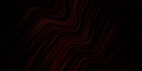 Dark Pink, Red vector pattern with lines. Colorful illustration, which consists of curves. Pattern for commercials, ads.