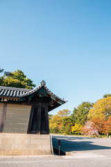 Fototapeta na wymiar Kyoto Gyoen National Garden at spring in Japan