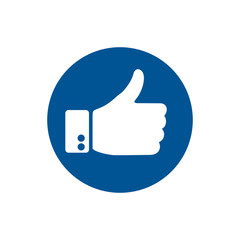 like icon, tumb icon