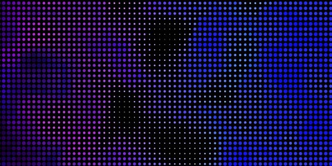 Light Pink, Blue vector template with circles. Abstract decorative design in gradient style with bubbles. Design for posters, banners.