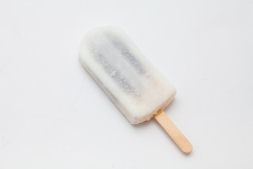 Ice stick isolated on white