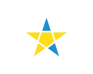 star logo icon vector illustration