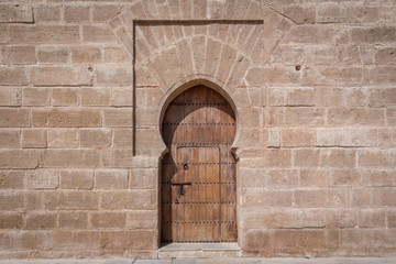 Hassan Tower's beautiful door in Rabat