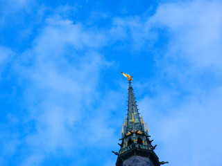 タワー 空 美しい 風景 雲 頂上