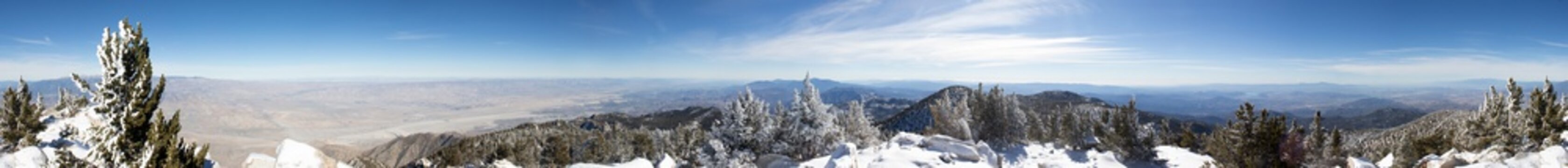 San Jacinto Mountains, California - Panorama