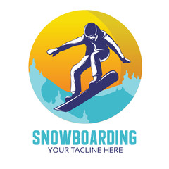 Winter Sport Design - Inspiration Of The Snowboarding Logo