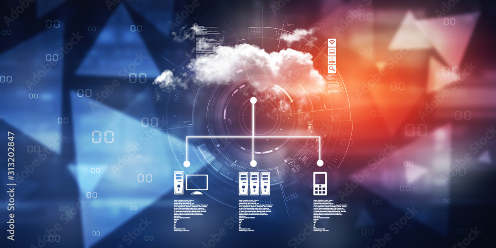 Poster 2d rendering technology cloud computing