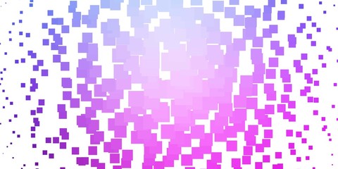 Light Pink, Blue vector backdrop with rectangles. Abstract gradient illustration with rectangles. Pattern for busines booklets, leaflets