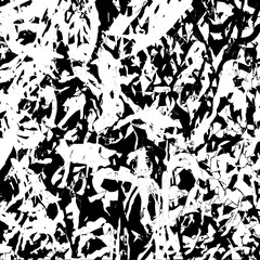 Grunge background black and white. Abstract vector texture of scratches, dirt