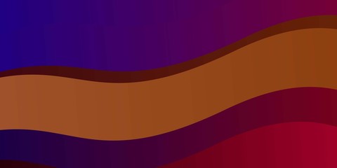 Dark Multicolor vector background with bows. Colorful illustration, which consists of curves. Pattern for commercials, ads.