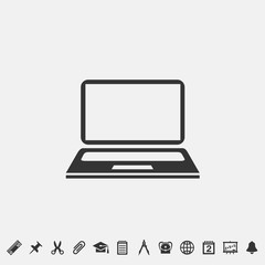 laptop icon vector illustration symbol