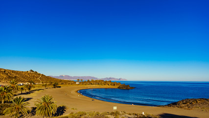 Percheles Beach, Murcia Spain