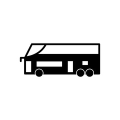 bus icon vectoe illustration design logo temolate eps -10