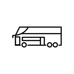 bus icon vectoe illustration design logo temolate eps -10