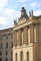 Fototapeta na wymiar germany berlin historical buildings and statues