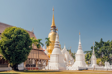 Wat Suan Dok temple in Chiang Mai, Thailand
