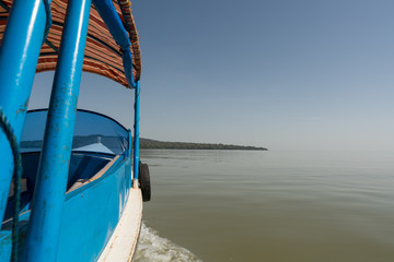 Tourist boat, Lake Tana, Bahir Dar, Ethiopia