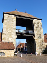 Deutsches Weintor in Schweigen-Rechtenbach / Hochformat