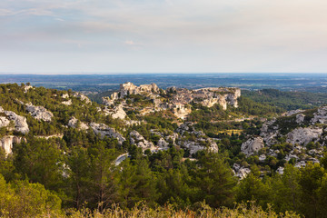 Obraz premium View of Les Baux-de-Provence, Provence, France