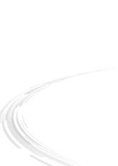 A４　灰色の円形