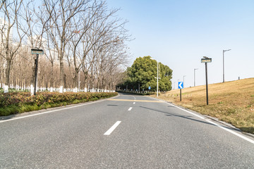 road in city
