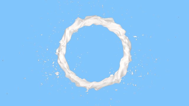 Milk splash, Realistic natural dairy products, Easy to customize it to fit your advertising need replace a custom background, 3D CGI Compositing process, 4k Ultra HD 3840x2160, RGB with Alpha Channel.