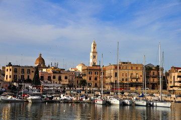 Bari Altstadt Hafen