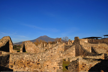 Fototapeta na wymiar Pompeii italy