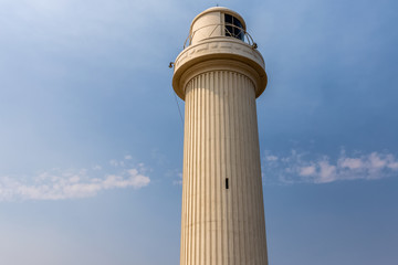 lighthouse on blue sky