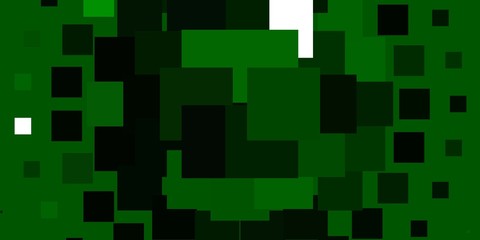 Light Green vector texture in rectangular style. Rectangles with colorful gradient on abstract background. Pattern for commercials, ads.