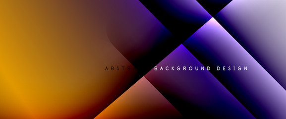 Trendy simple fluid color gradient abstract background with dynamic straight shadow line effect. Vector Illustration For Wallpaper, Banner, Background, Card, Book Illustration, landing page