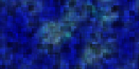 Light BLUE vector pattern in square style.