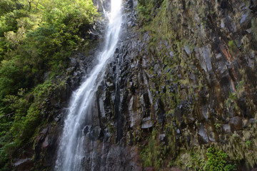 visiting the waterfalls and levadas of Madeira, Portugal