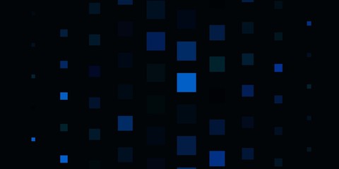 Dark BLUE vector texture in rectangular style. Illustration with a set of gradient rectangles. Design for your business promotion.
