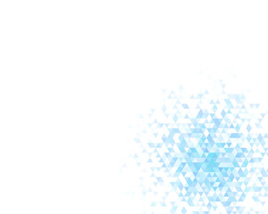Blue Grid Mosaic Background, Creative Design Templates