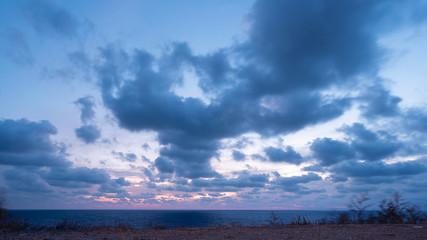 Fototapeta premium Beautiful cloudscape over Black sea