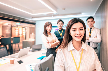 success  Business team  in conference  room